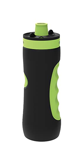 Quokka Sweat bidon sport 680 ml Black Lime sans BPA