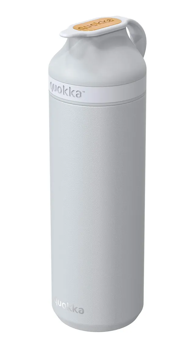 Quokka Mineral Steel Mode Lumière 430 ml bouteille isotherme