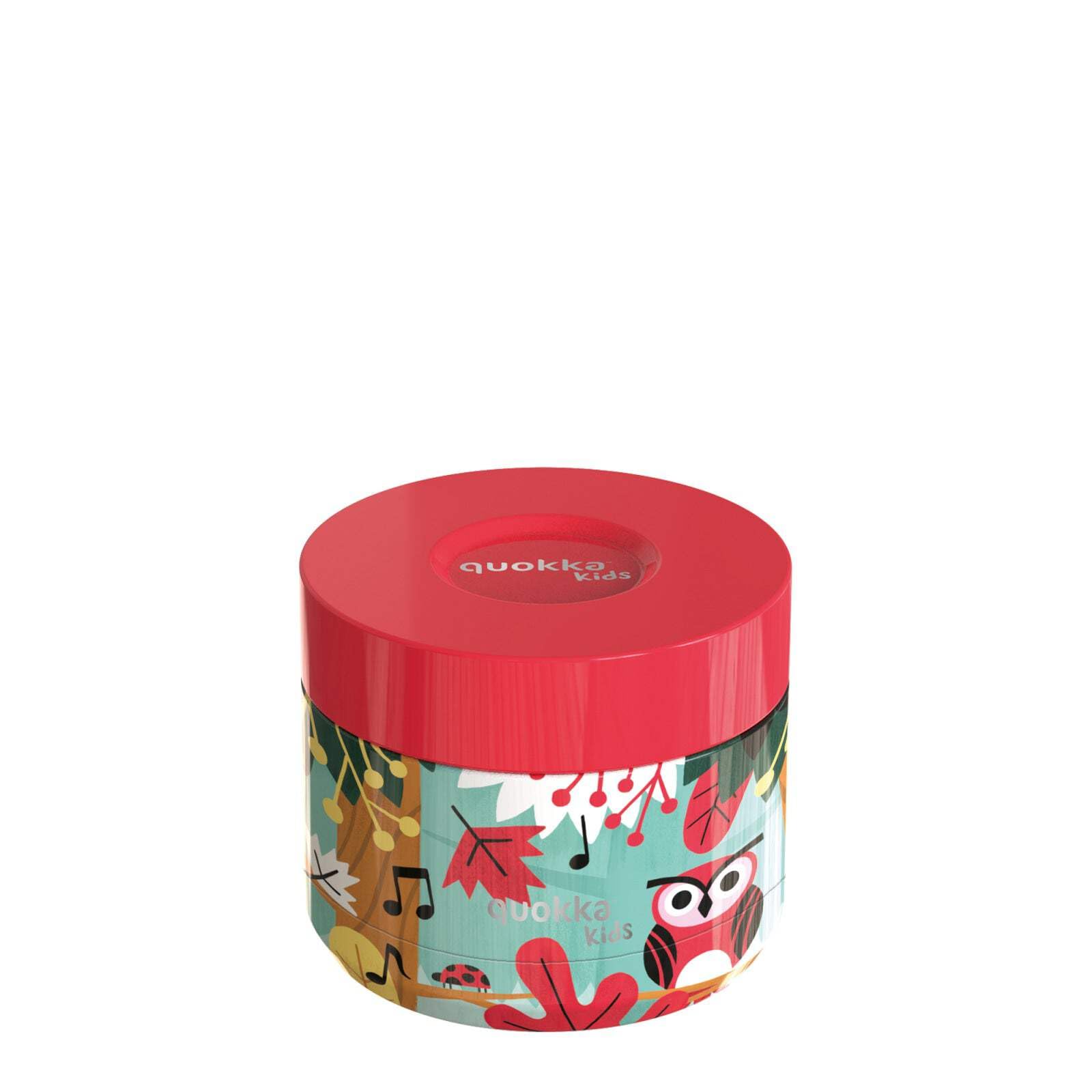 Quokka Whim Kids Grove Birds boîte isotherme 360 ml inox