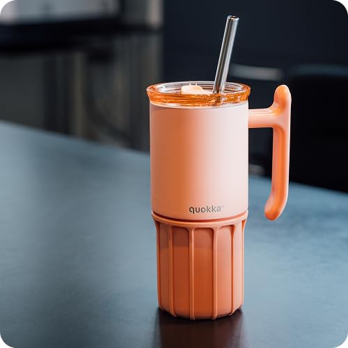 Quokka Umi Peachy Pink mug isotherme 720 ml inox