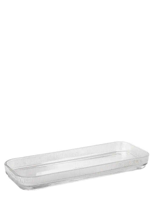 Stelton Pilastro plat de service verre 36 cm