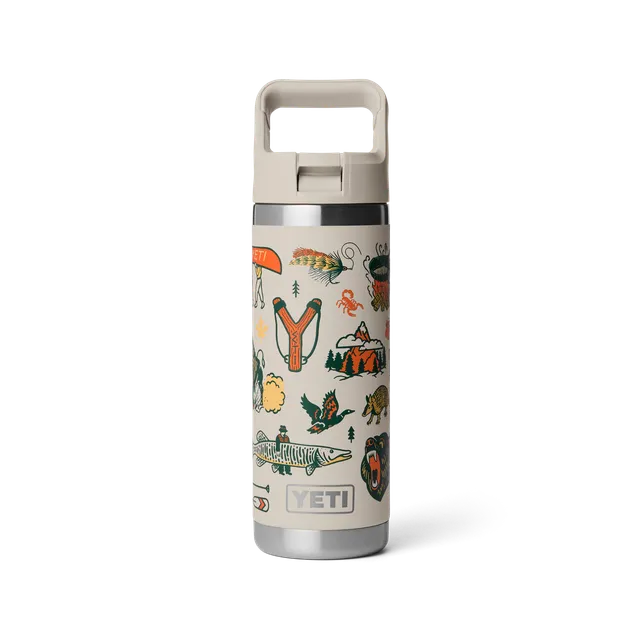 YETI Rambler 18 oz (532 ml) gourde isotherme Cape Summer Camp