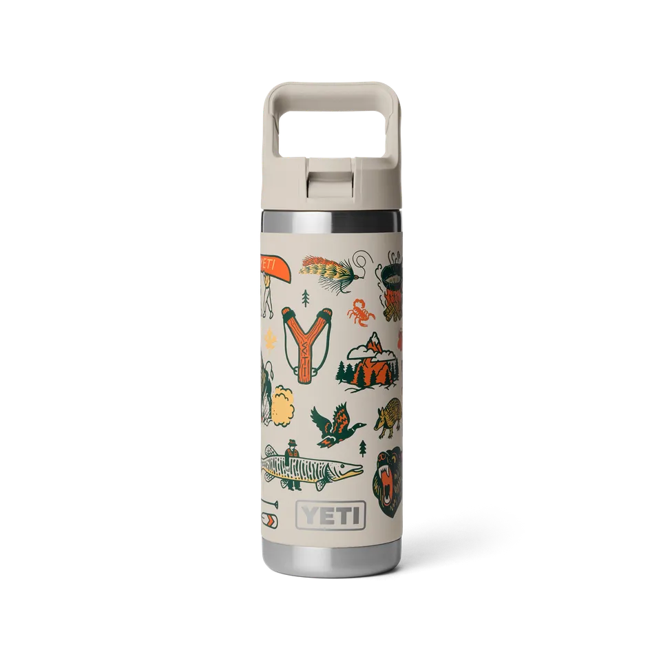YETI Rambler 18 oz (532 ml) gourde isotherme Cape Summer Camp