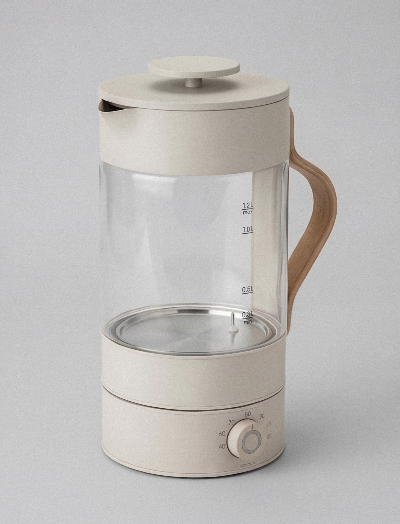 Stelton Emma bouilloire électrique 1,2 L verre