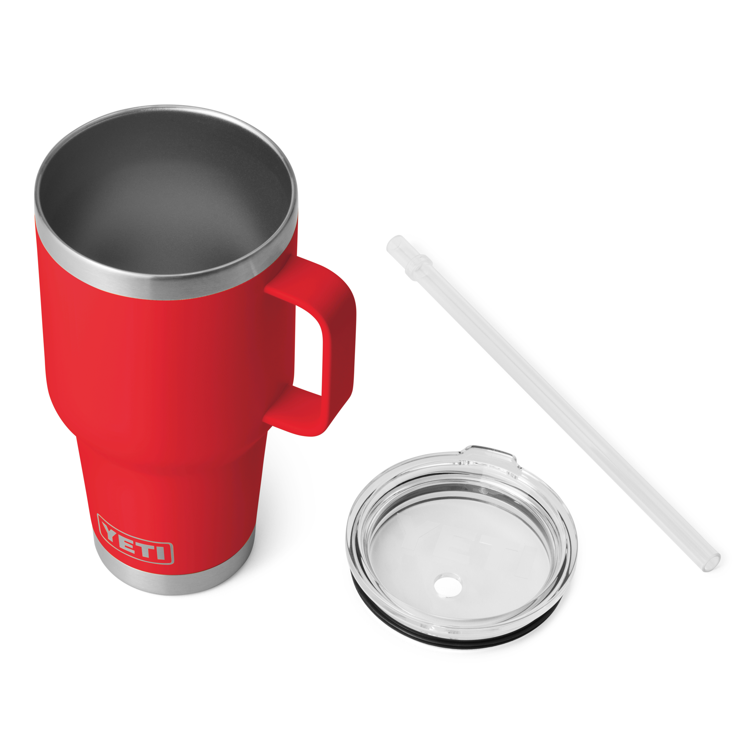 YETI Rambler 35 oz mug isotherme paille rescue red 1 L