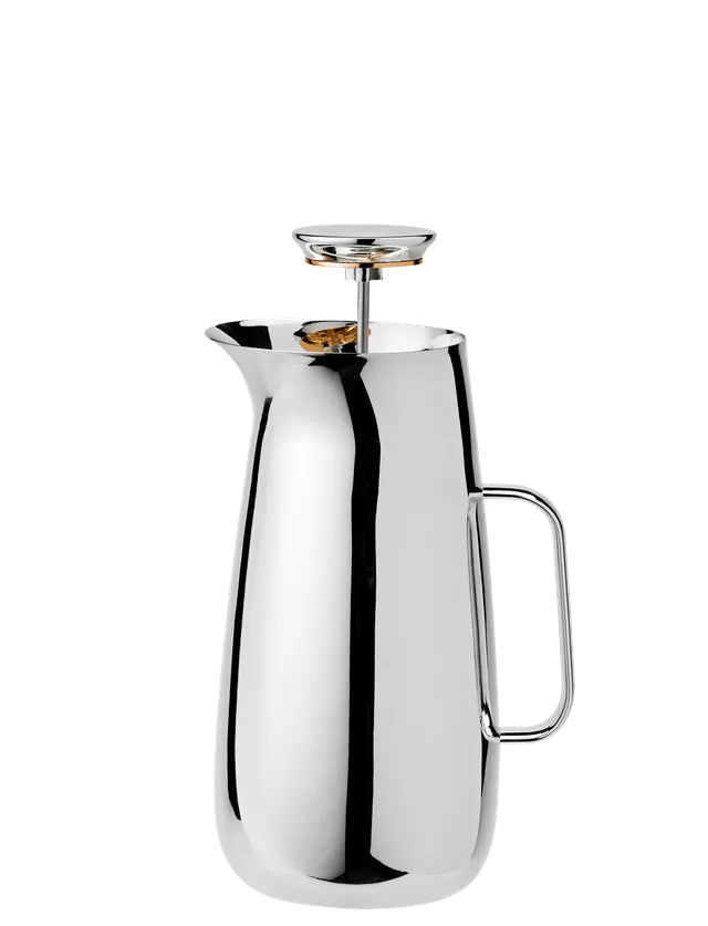 Stelton Norman Foster Cafetière piston 1 L inox