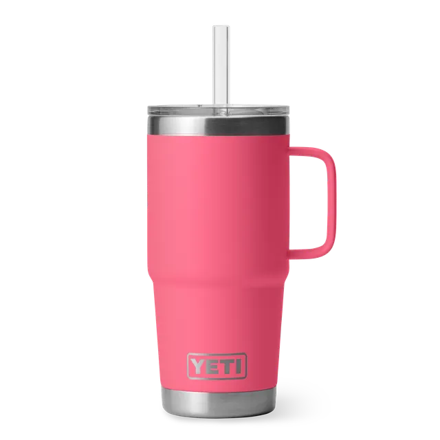 YETI Rambler 25 oz (739 ml) mug isotherme Tropical Pink
