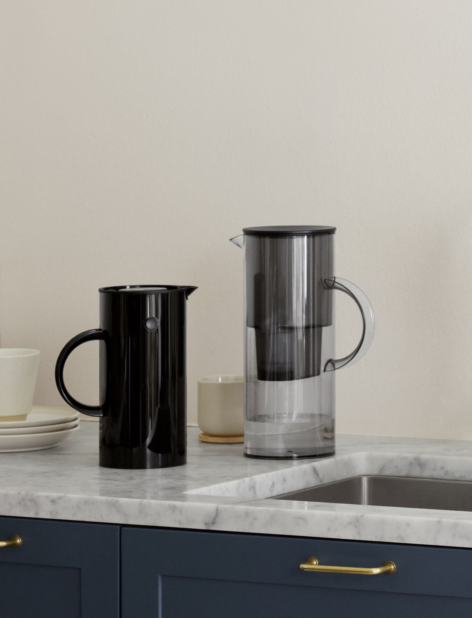Stelton EM77 carafe filtrante 2 L eau filtre frigo