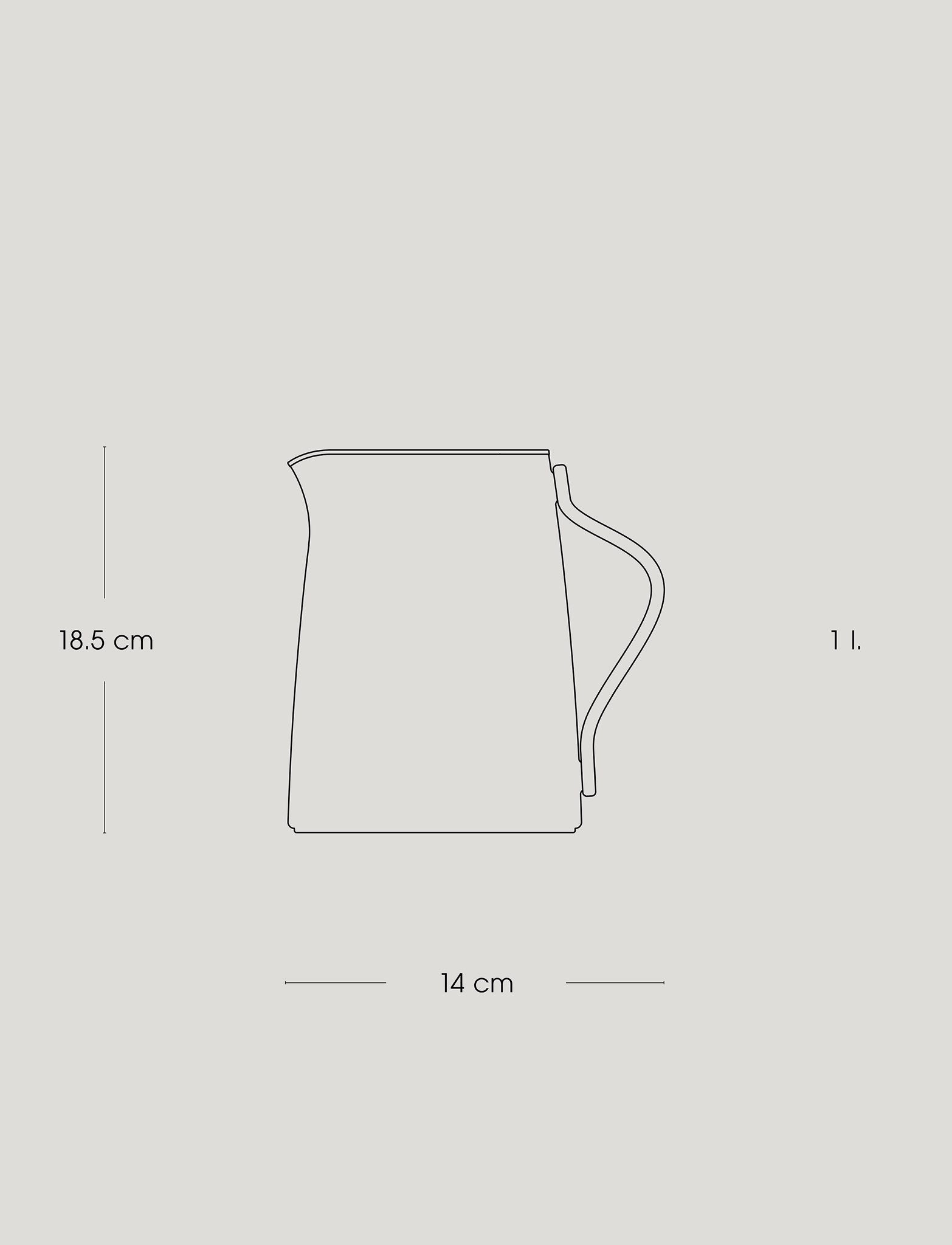 Stelton Emma théière isotherme 1 L acier filtre à thé