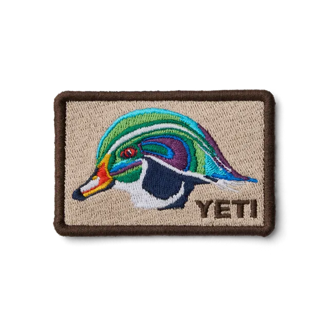 YETI Wood Duck Patch écusson Tan 5 x 7 cm scratch