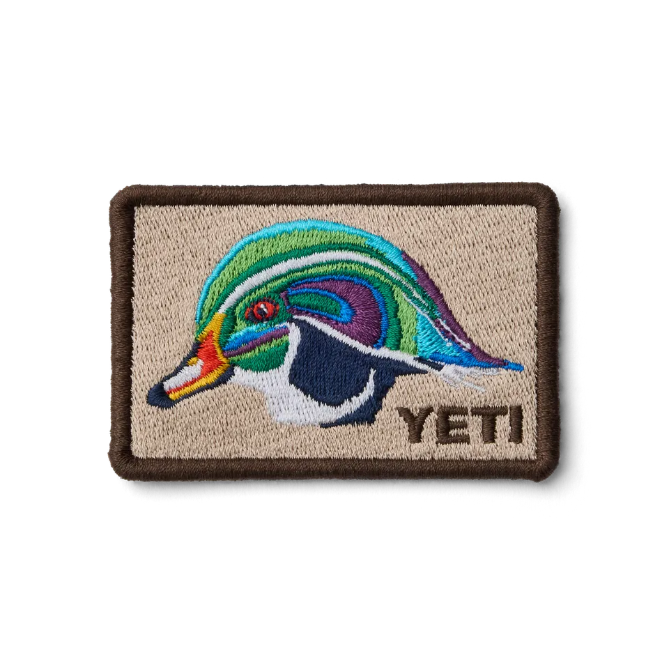 YETI Wood Duck Patch écusson Tan 5 x 7 cm scratch