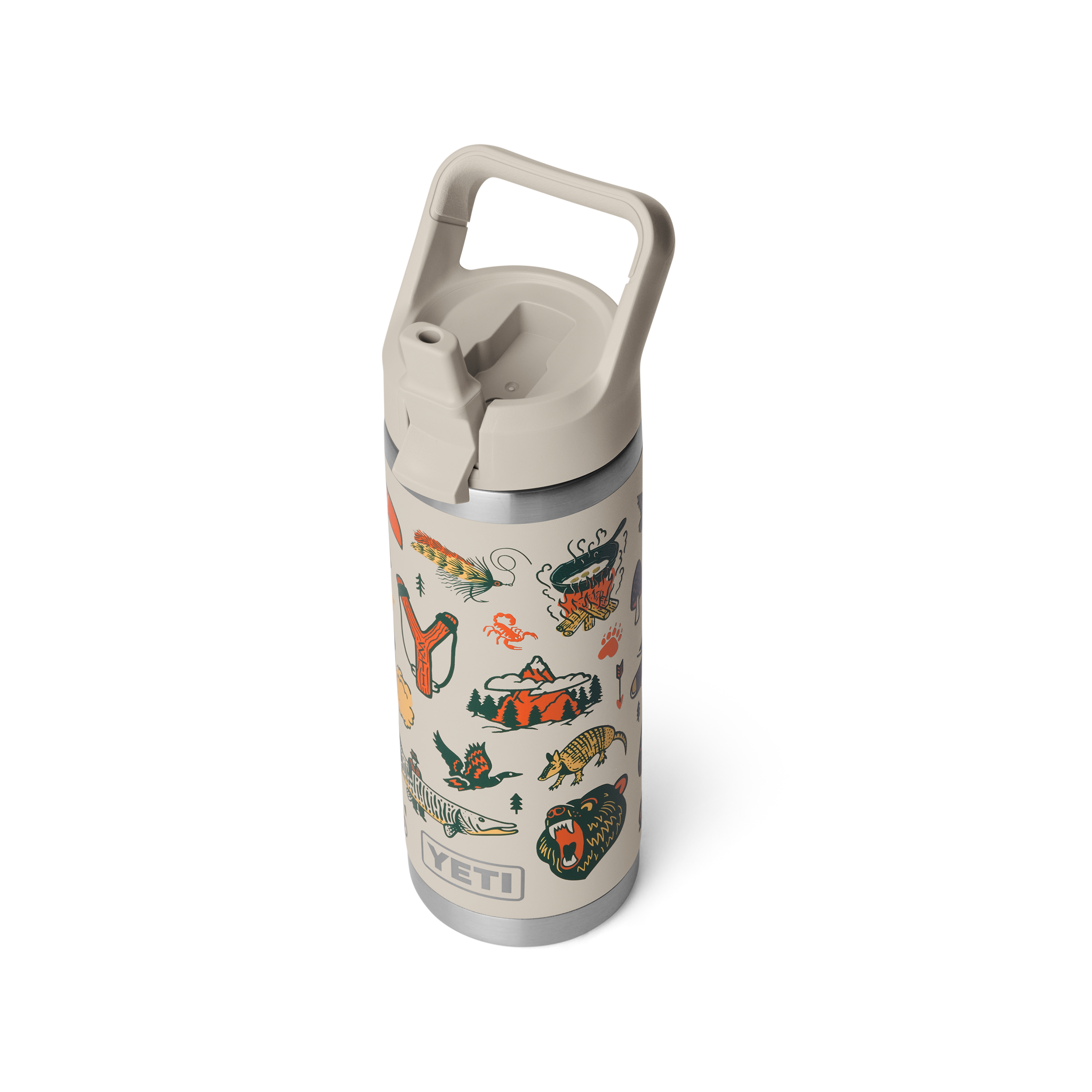 YETI Rambler 18 oz (532 ml) gourde isotherme Cape Summer Camp