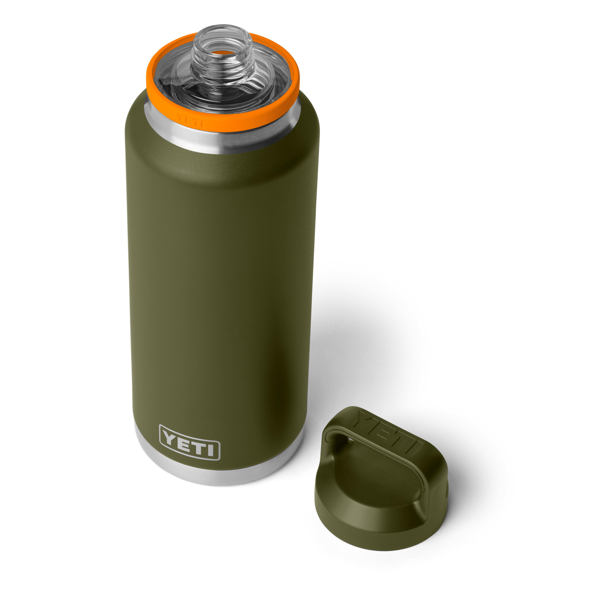 YETI Rambler 46 oz (1,3 l) gourde isotherme Olive Orange