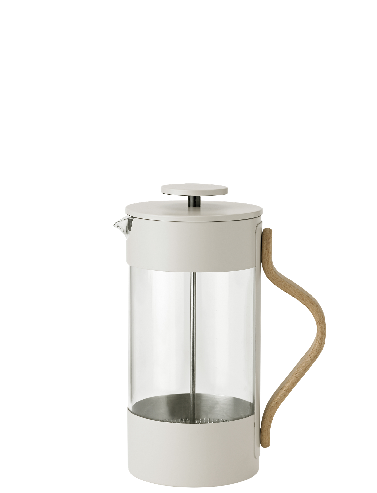 Stelton Emma cafetière à piston 1 L manche hêtre