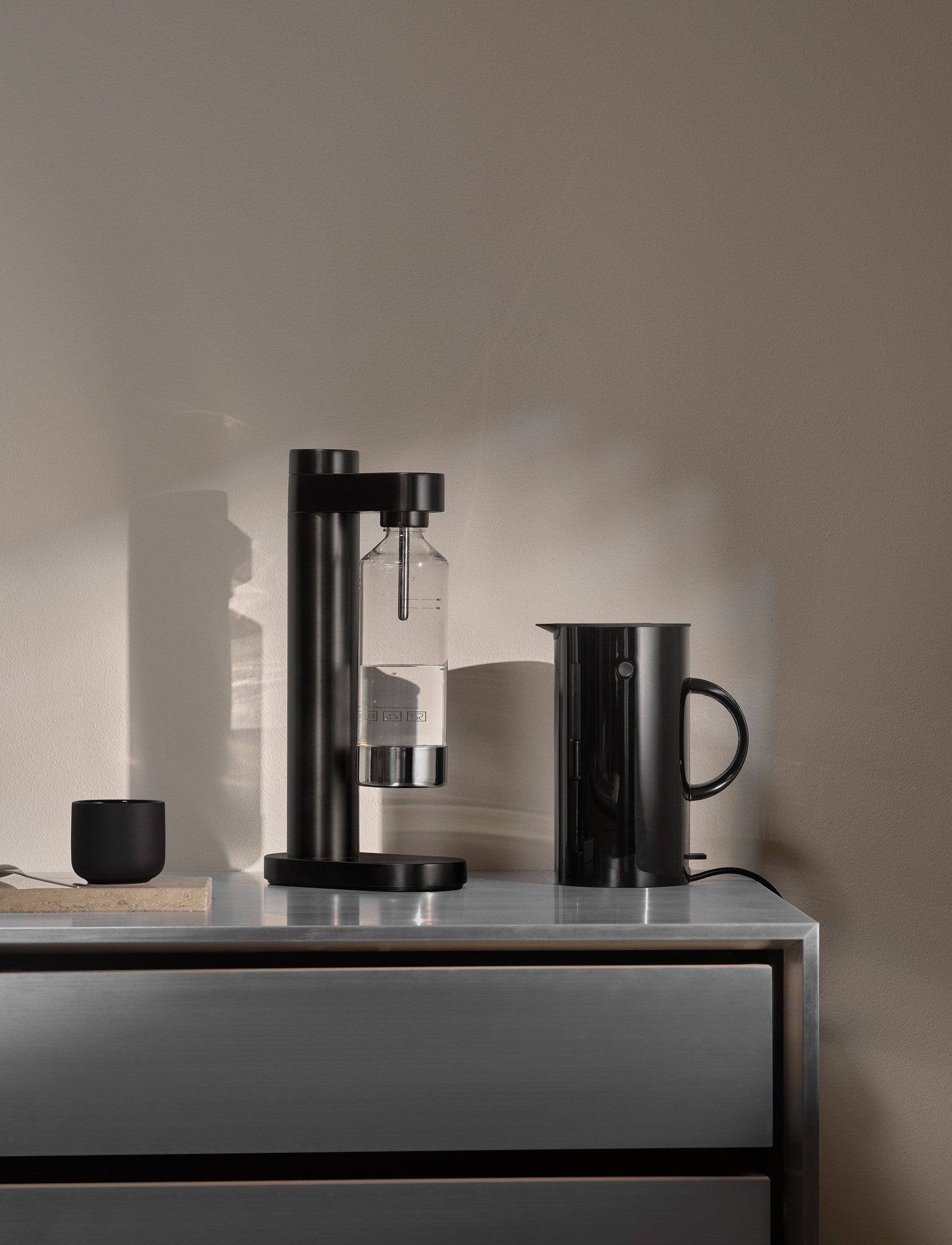 Stelton Brus machine eau gazeuse inox
