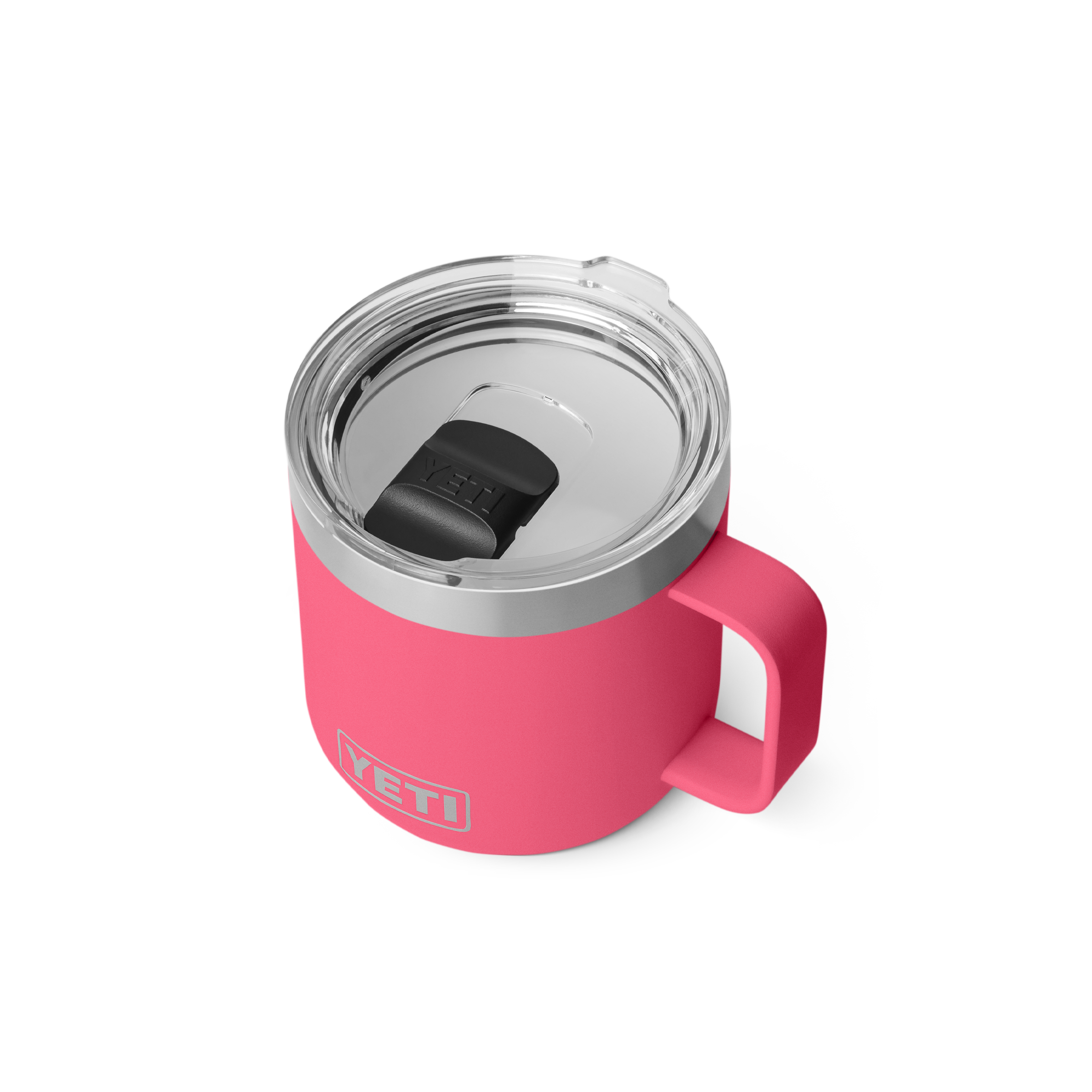 YETI Rambler 14 oz mug isotherme 414 ml Tropical Pink anse