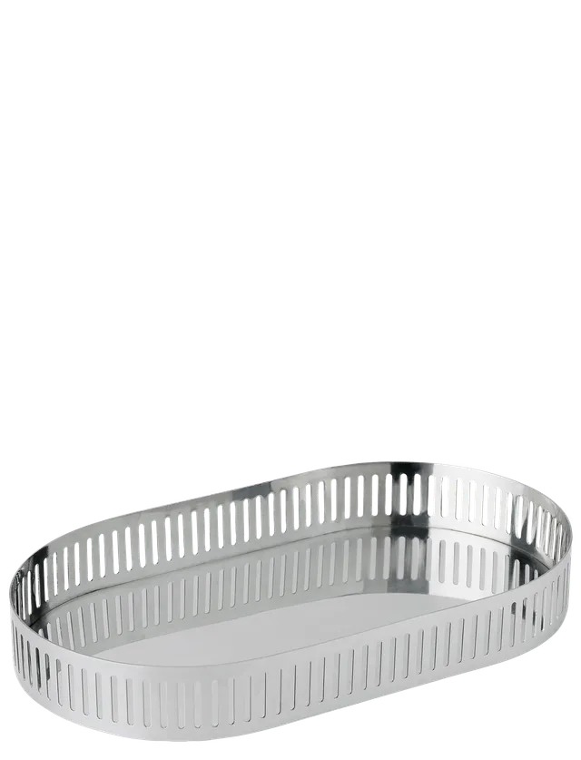 Stelton Orlo plateau service inox H 4 cm fruit