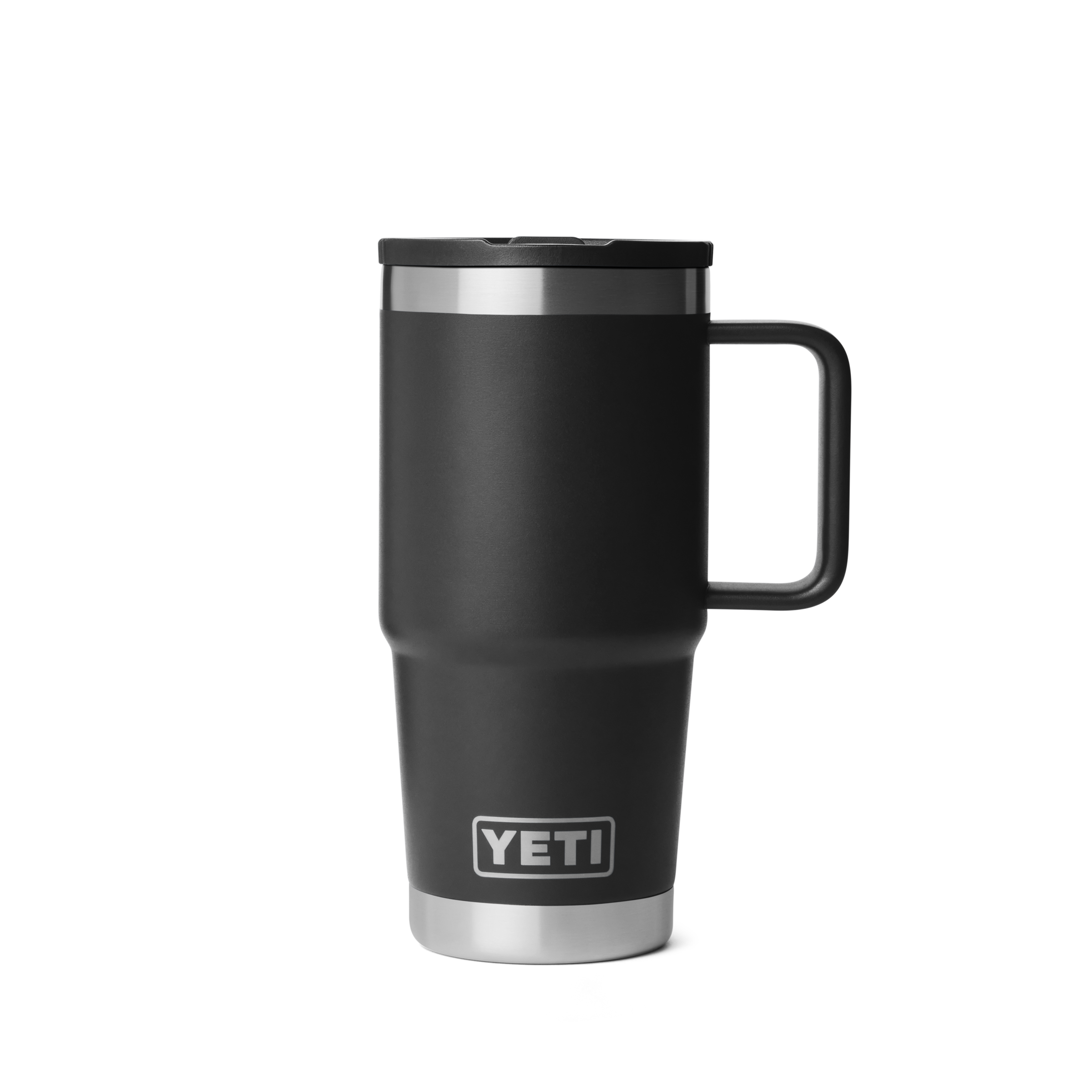 YETI Rambler 20 oz (591 ml) mug paille isotherme Black