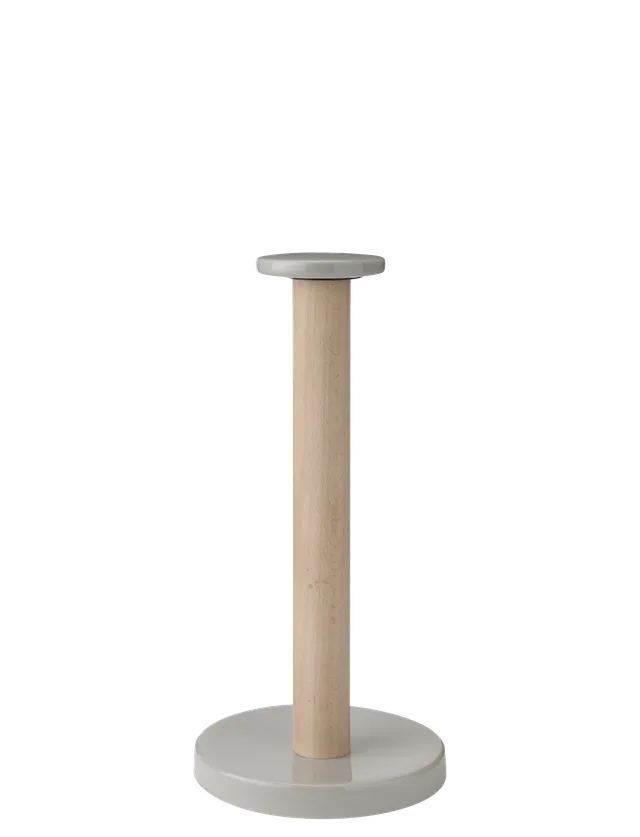 Stelton Emma porte essuie-tout grès et hêtre