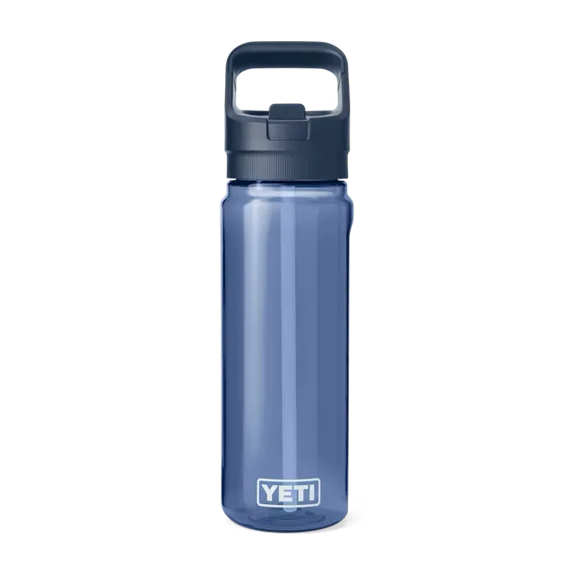 YETI Yonder 25 oz 750 ml gourde Navy plastique léger