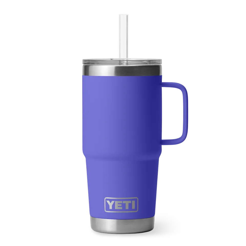 YETI Rambler 25 oz mug paille Ultramarine Violet 739 ml