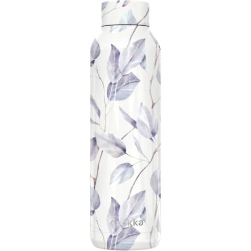 Quokka Solid Grey Bouquet bouteille isotherme 510 ml
