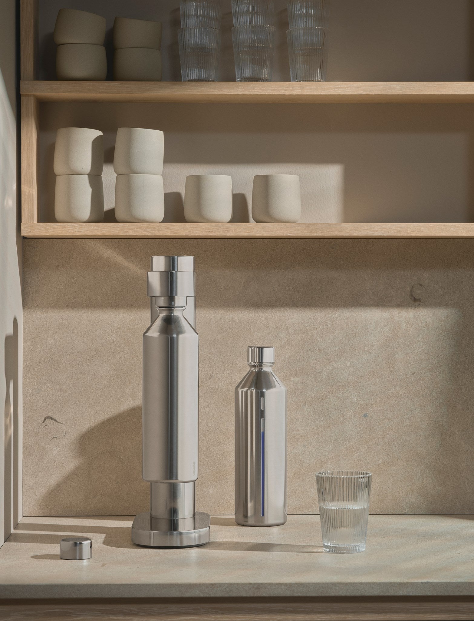 Stelton Brus bouteille gazéifiée inox 1200 ml
