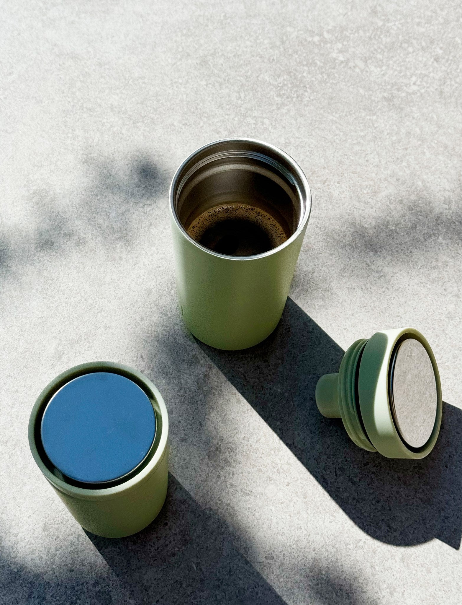 Stelton To Go Click mug isotherme 400 ml ouverture une main