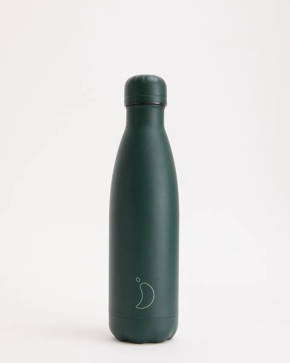 Chilly's Original Water Bottle gourde isotherme vert mat 500ml