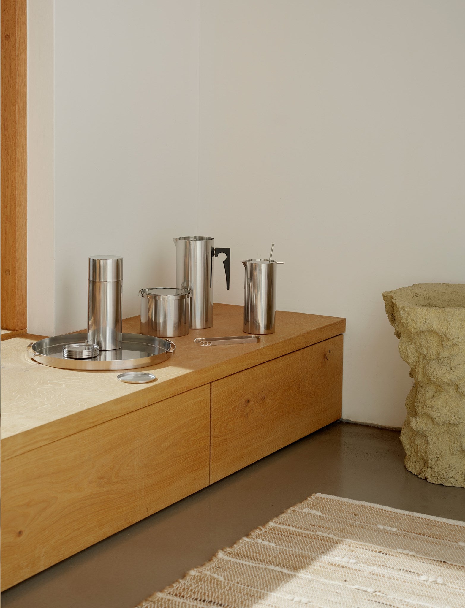 Stelton Cylinda-line shaker cocktail 0,75 L inox