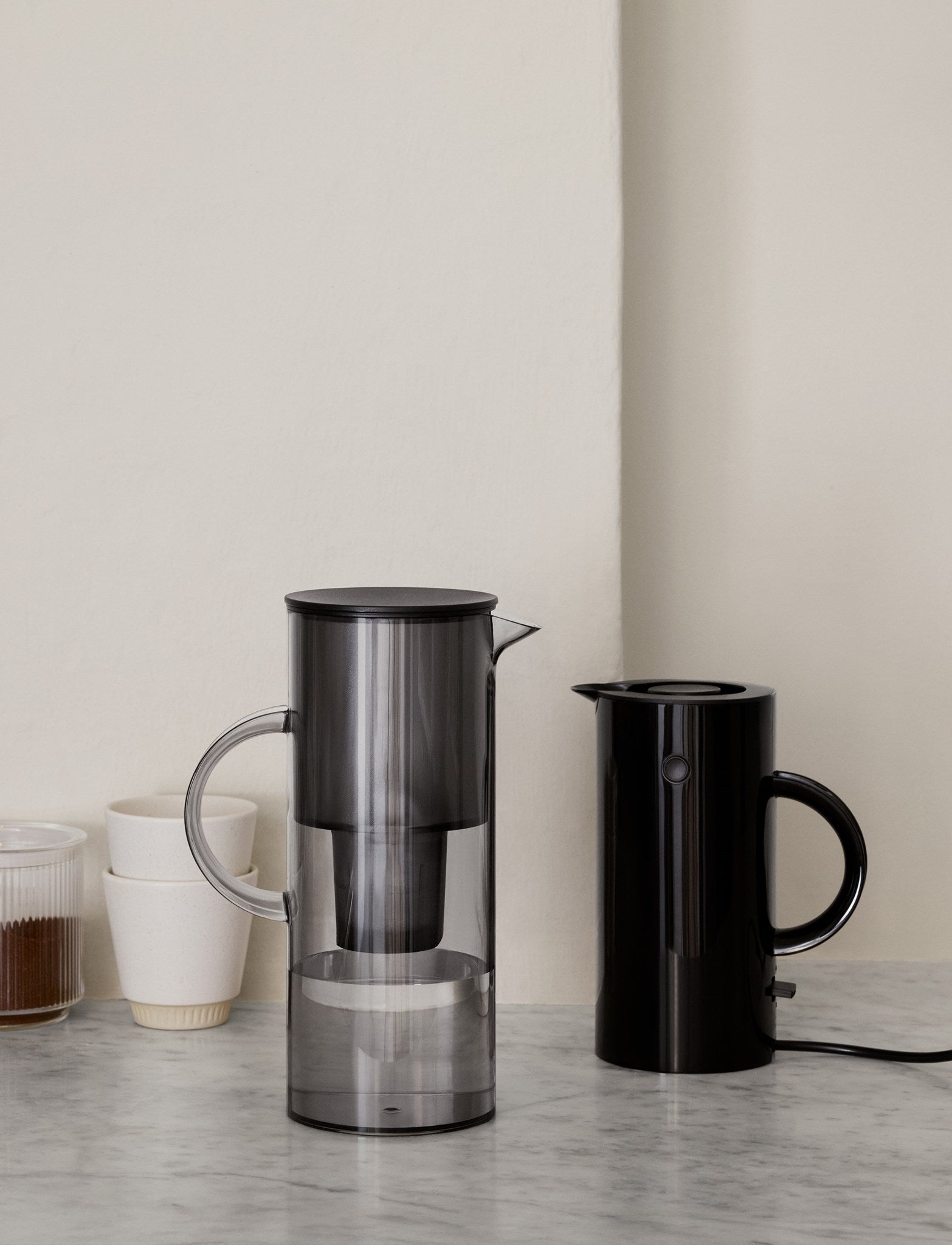 Stelton EM77 carafe filtrante 2 L eau filtre frigo