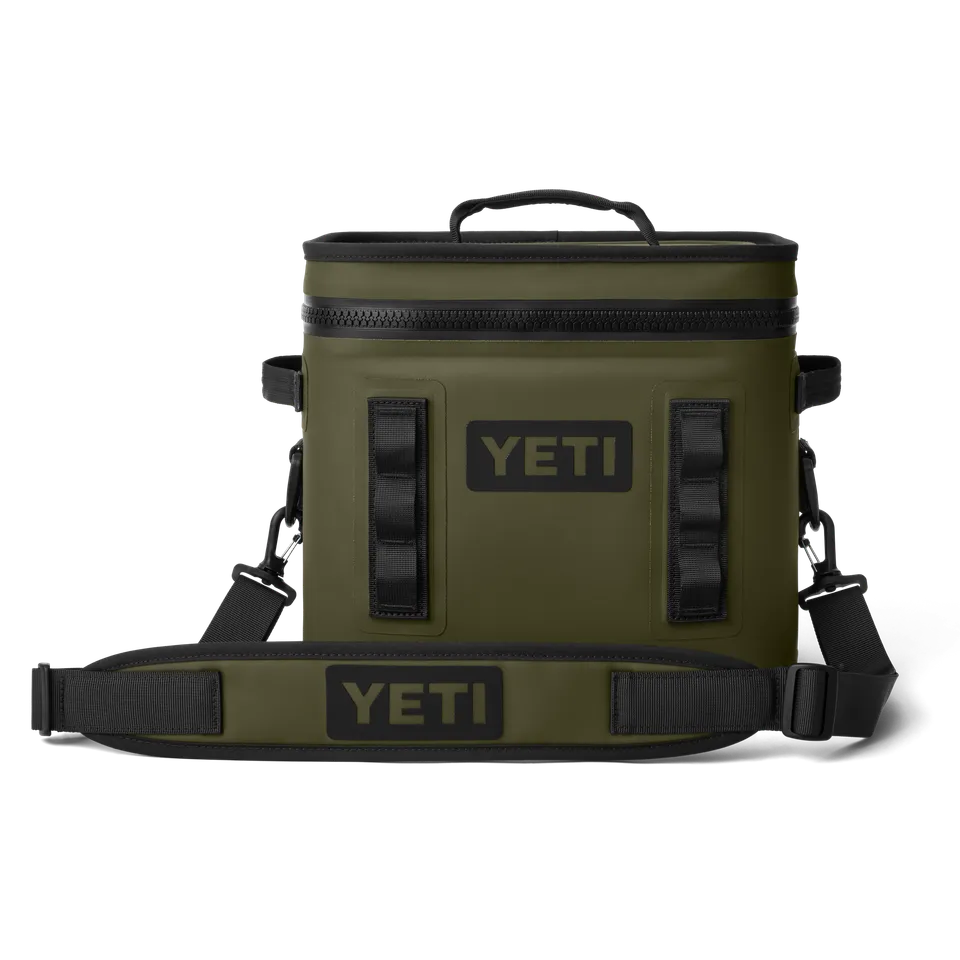 YETI Hopper Flip 12 sac isotherme olive 24 canettes