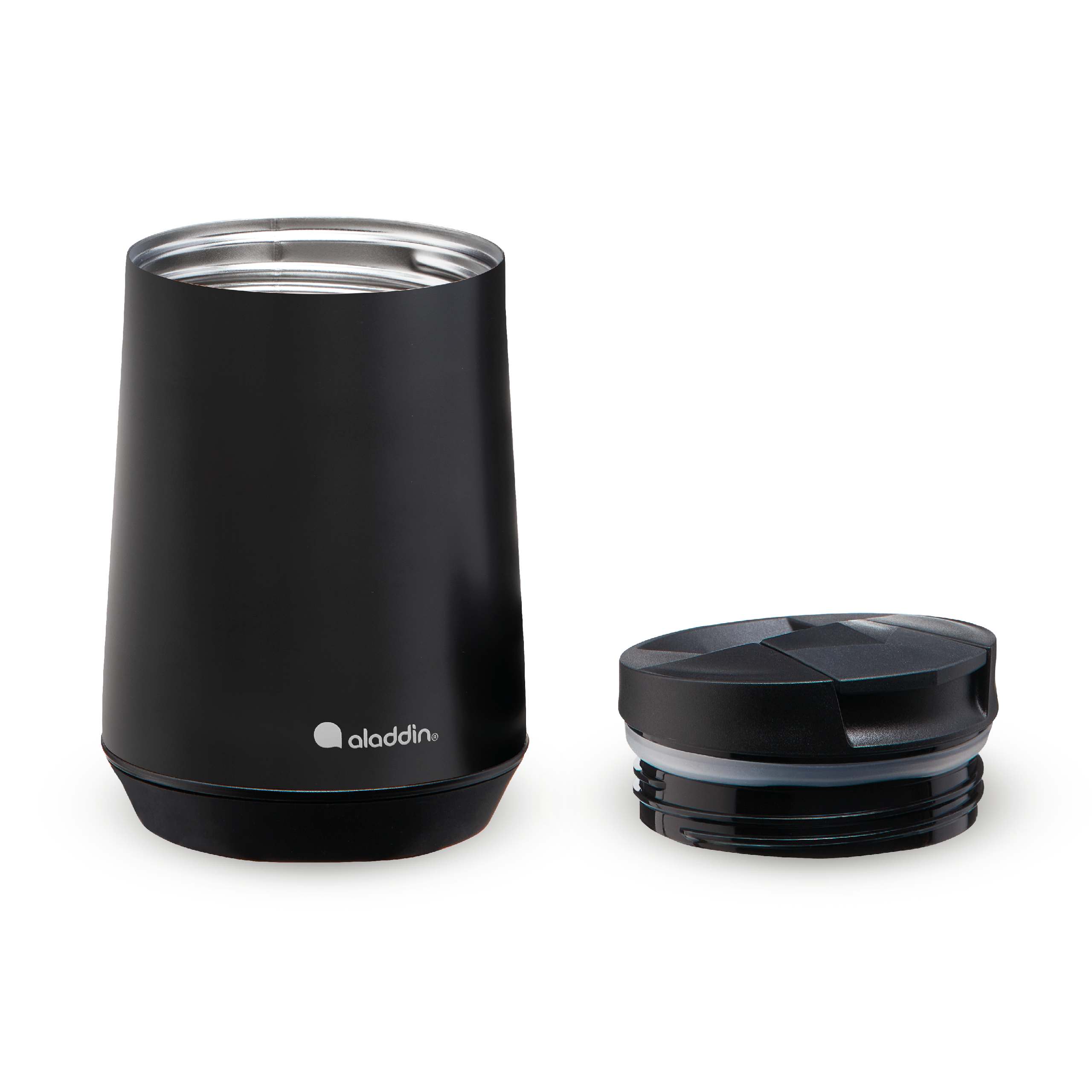 Aladdin Espresso mug isotherme 250 ml noir inox