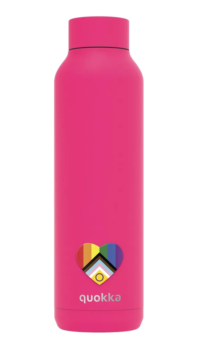 Quokka Solid Raspberry Pink bouteille isotherme 630 ml