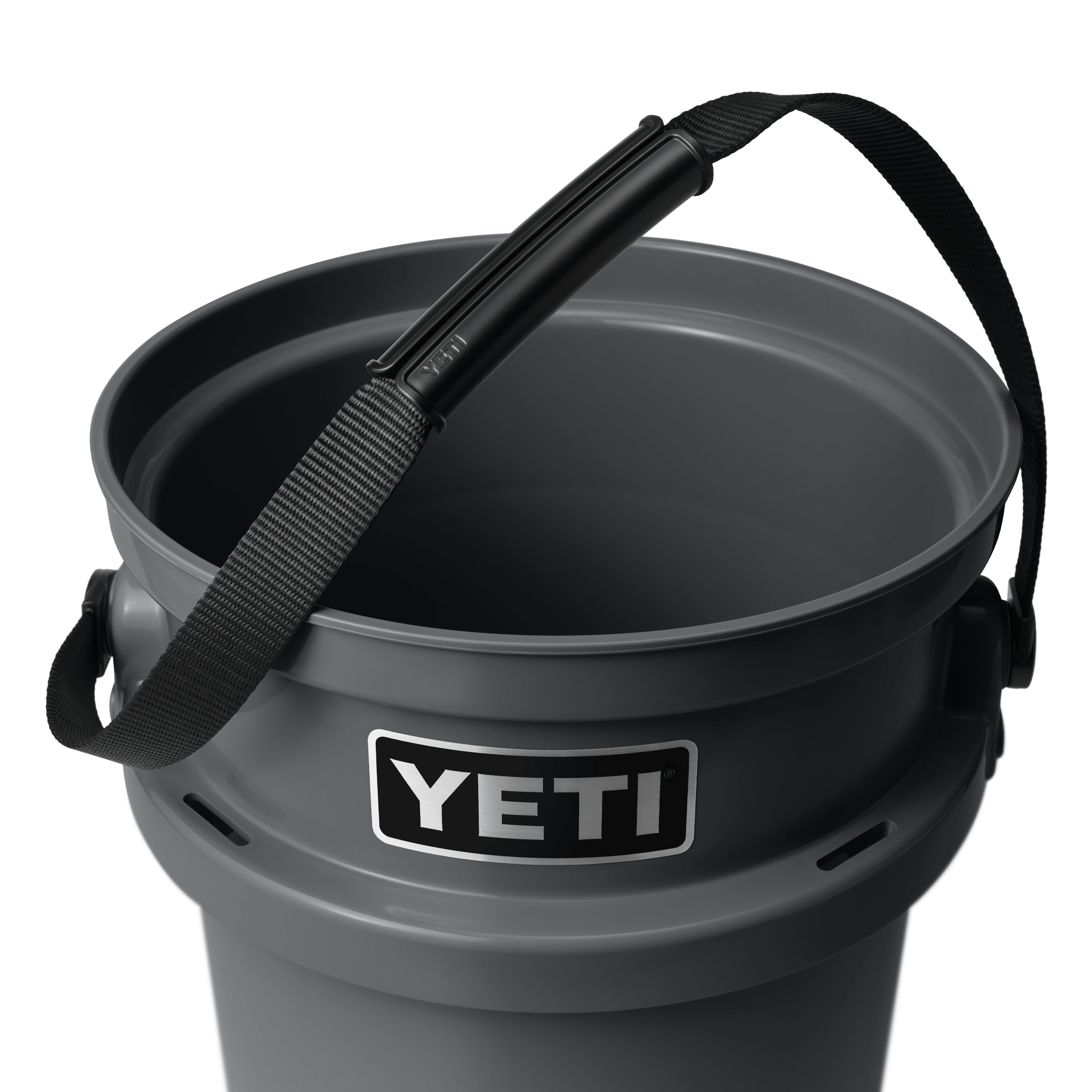 YETI LoadOut seau 19 L gris anse robuste