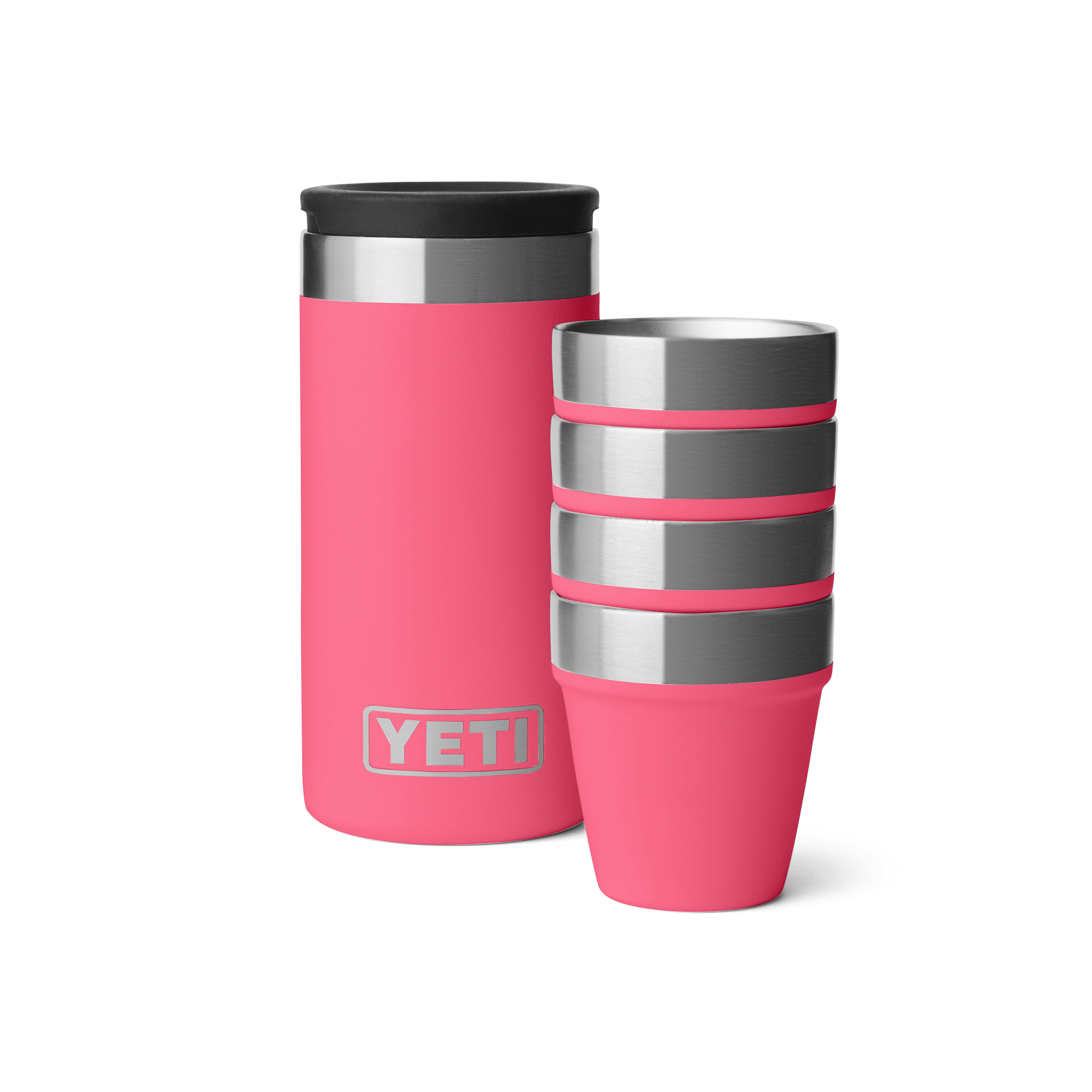 YETI Shot Glasses verre à shot tropical pink 4 x 48 ml isolé