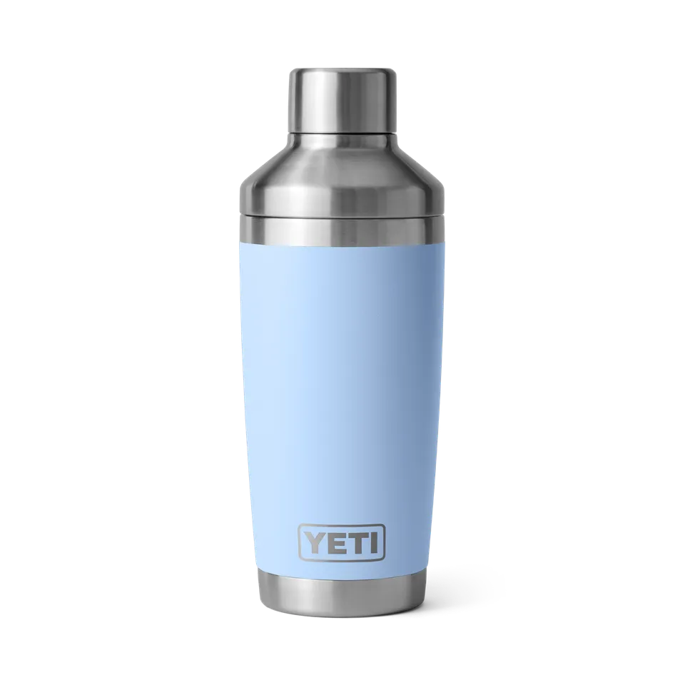 YETI Rambler 20 oz 591 ml shaker cocktail Big Sky Blue isotherme