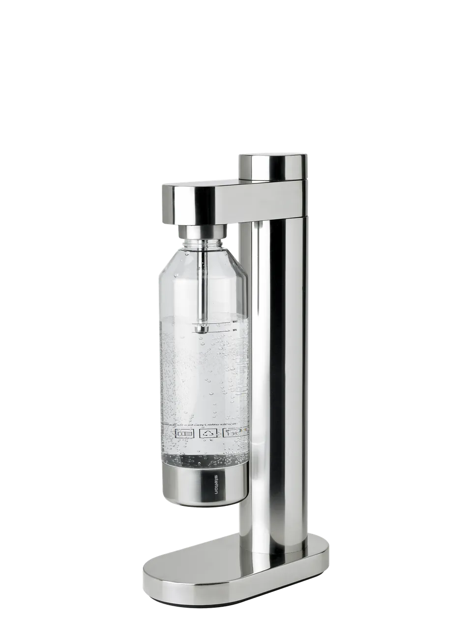 Stelton Brus machine eau gazeuse acier inoxydable