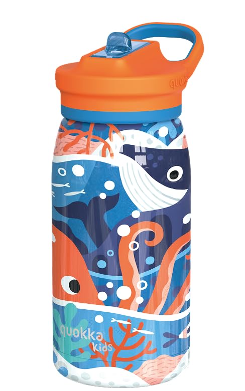 Quokka Pop bouteille isotherme Océan 445 ml acier inoxydable