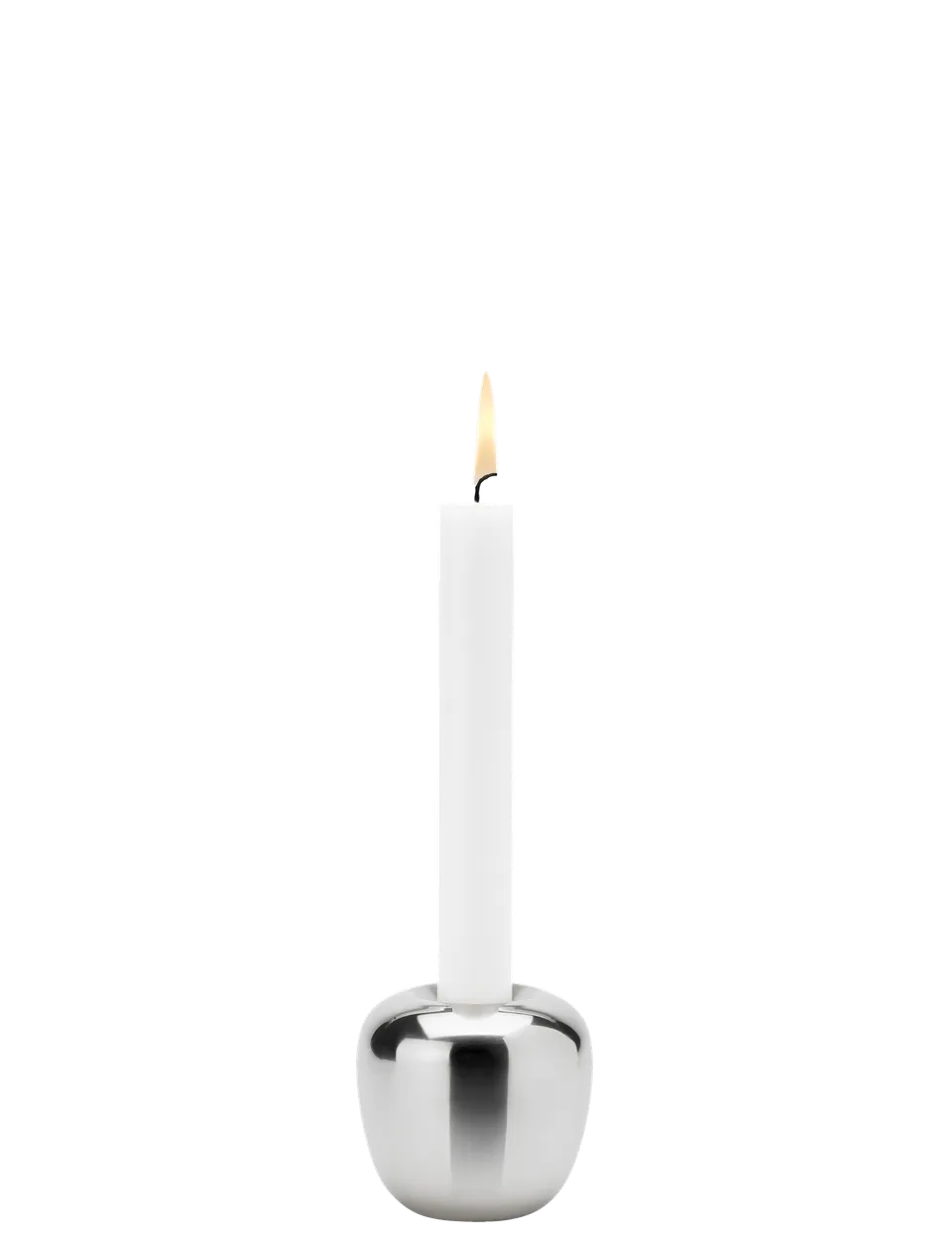 Stelton Ora bougeoir acier 6,5 cm chauffe-plat