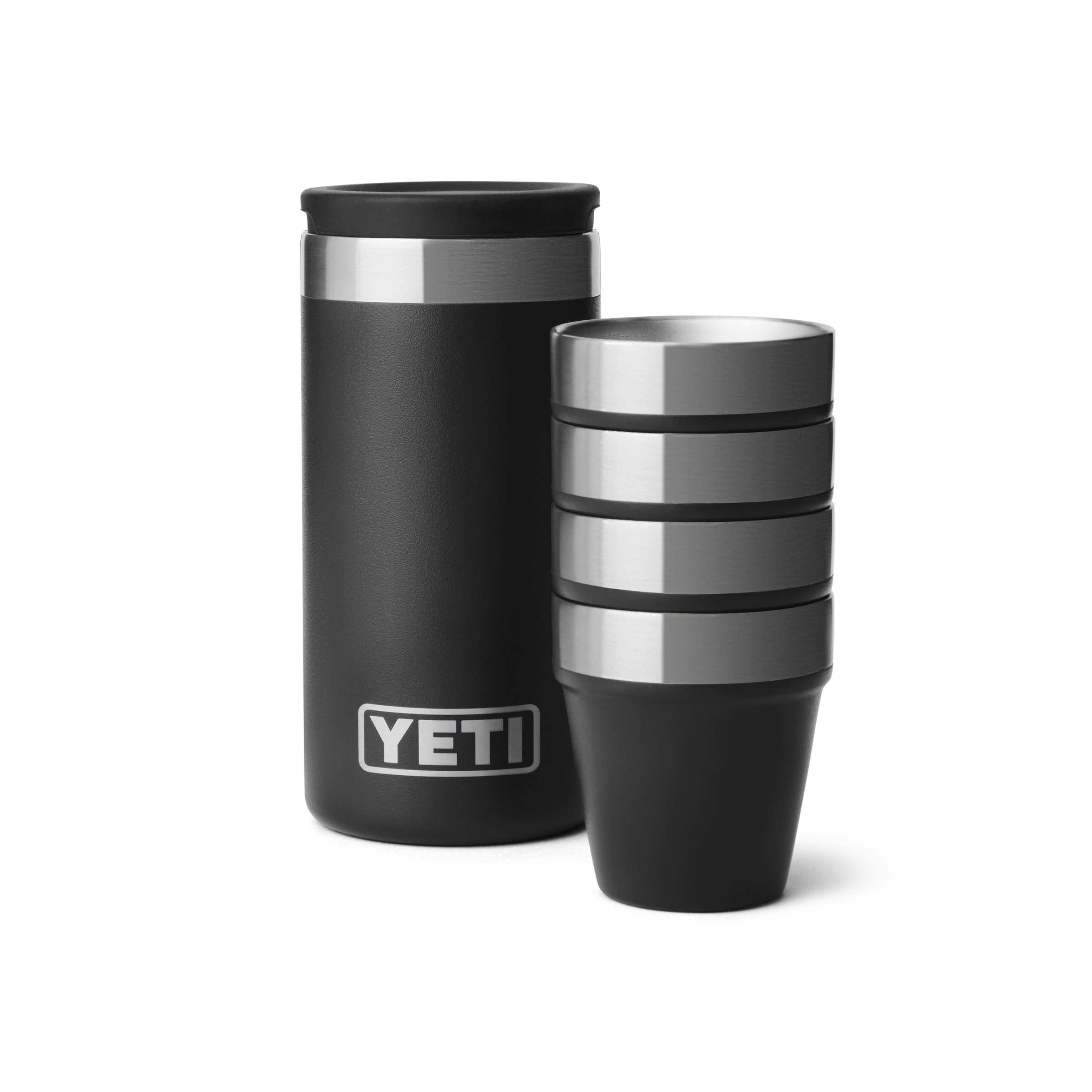 YETI Shot Glasses Verres shot inox Noir 48 ml