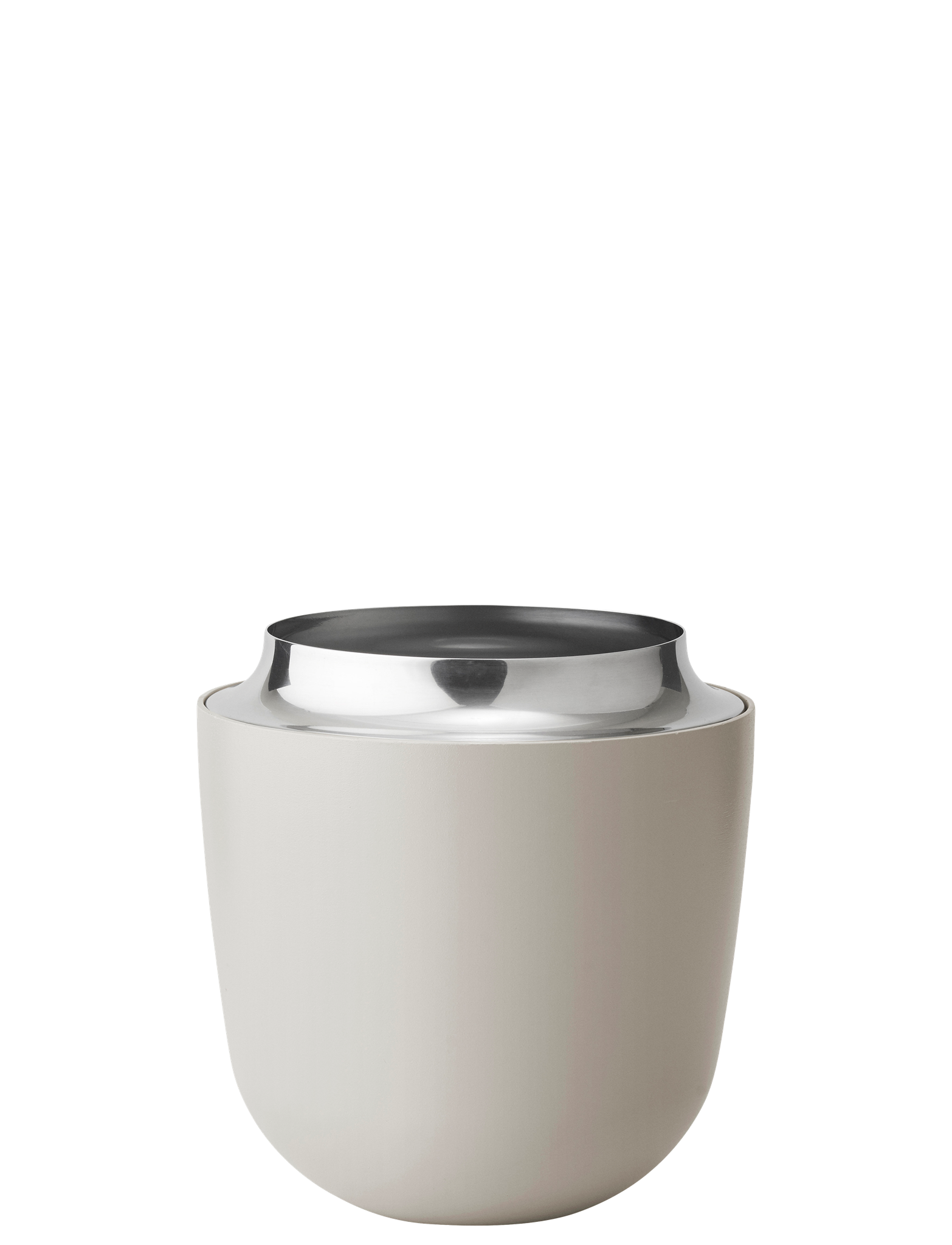 Stelton Classic Concave vase 15 cm alu fleurs courtes