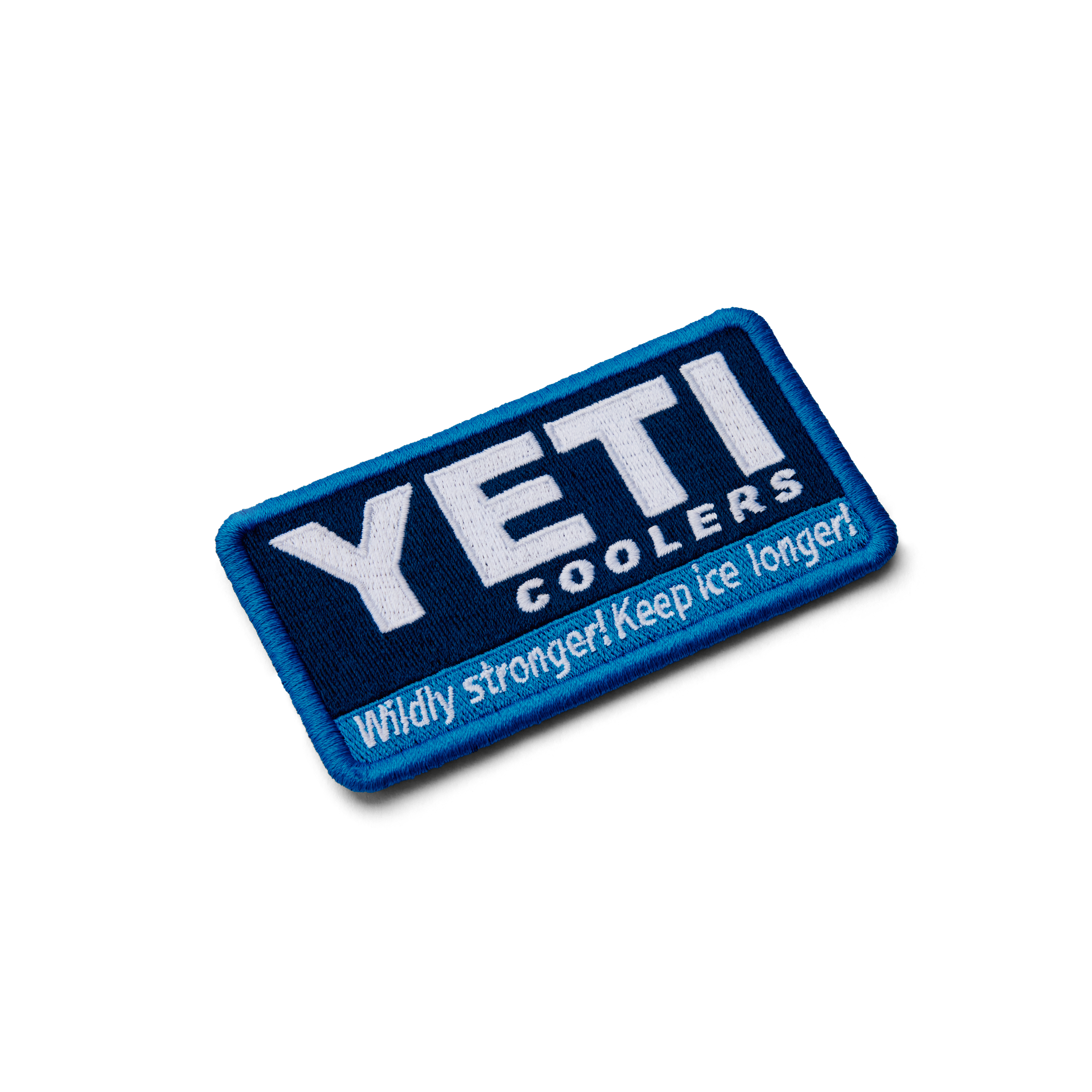 YETI Collectors Wildly Stronger Patch écusson bleu