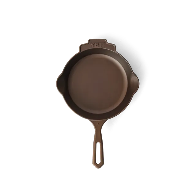 YETI 8 Poêle Fonte Skillet Pré-Culottée