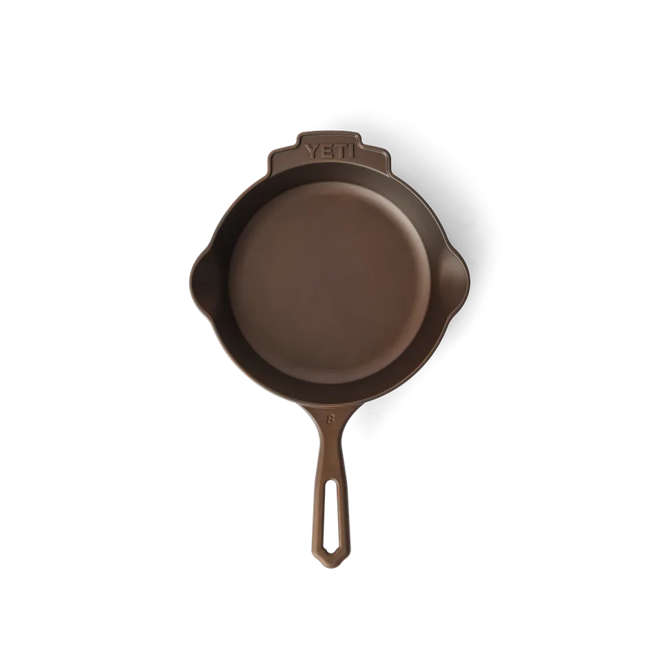 YETI 8 Poêle Fonte Skillet Pré-Culottée