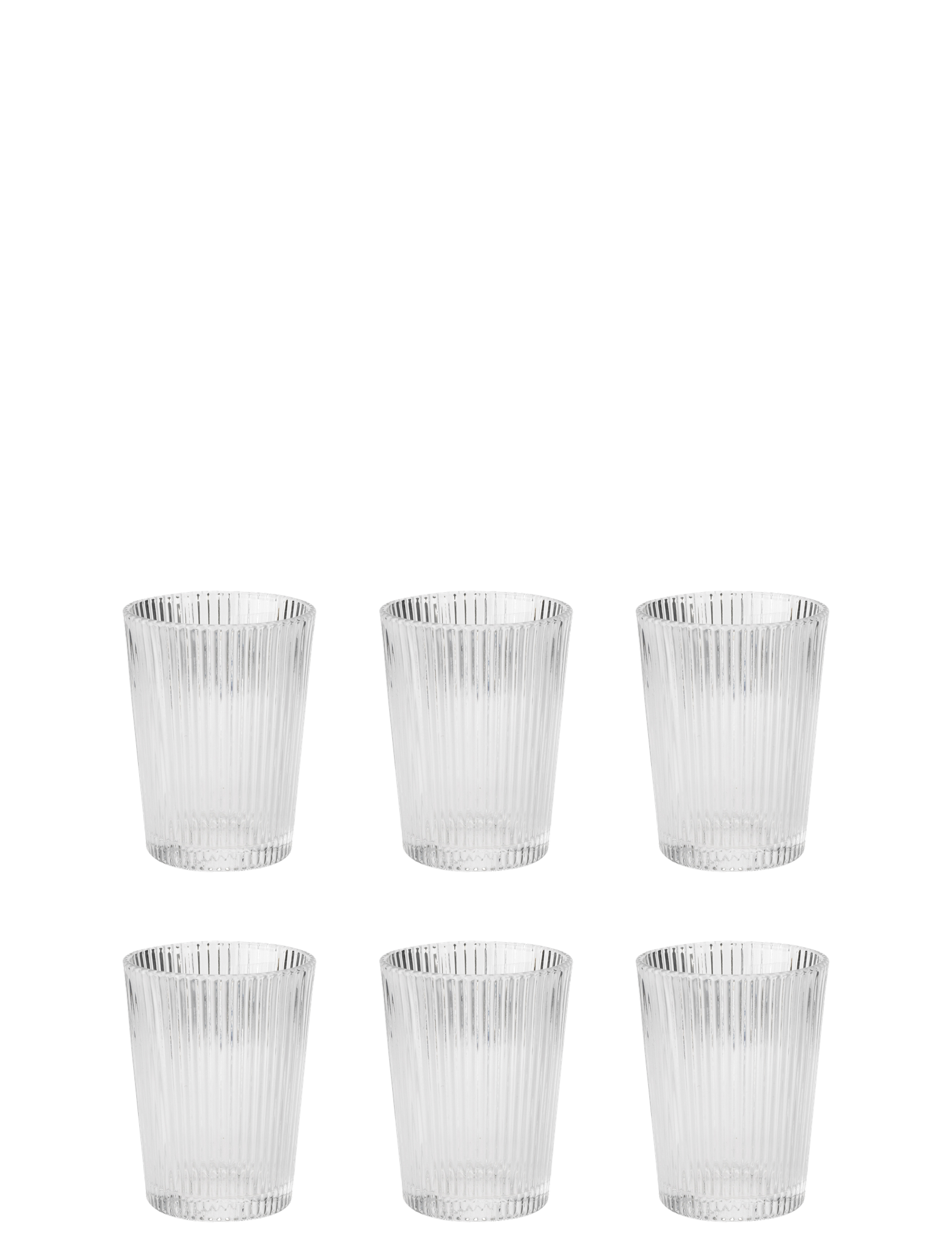 Stelton Pilastro verre 15 cl lot 6 art déco