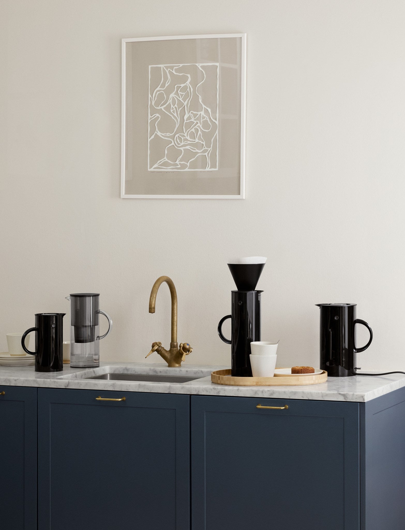 Stelton EM77 carafe isotherme 1 L insert verre