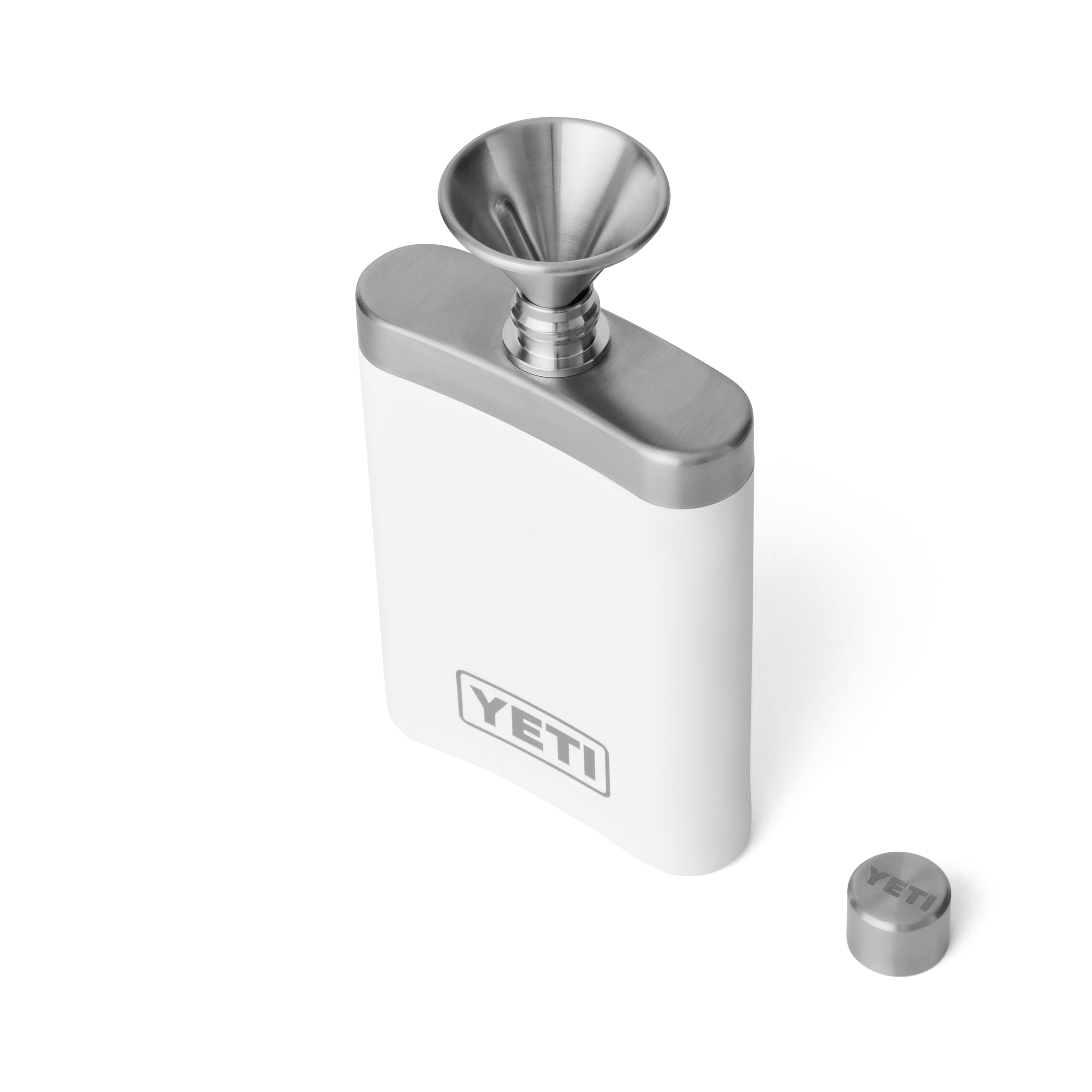 YETI Flask flasque acier inoxydable 207 ml blanche
