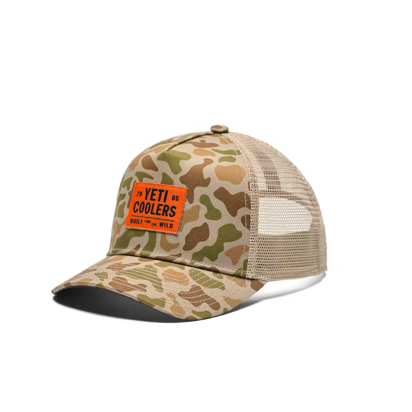 YETI Coolers Casquette Camo Trucker Hat