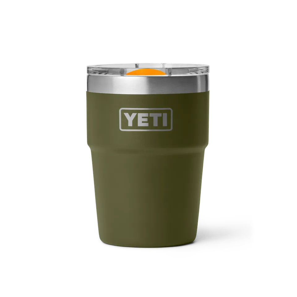 YETI Rambler 16 oz 473 ml gobelet Olive Orange